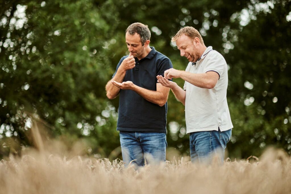 Belpasta - Jean-Louis et François dans les champs